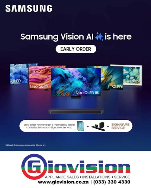 samsung al tv in howick at giovision