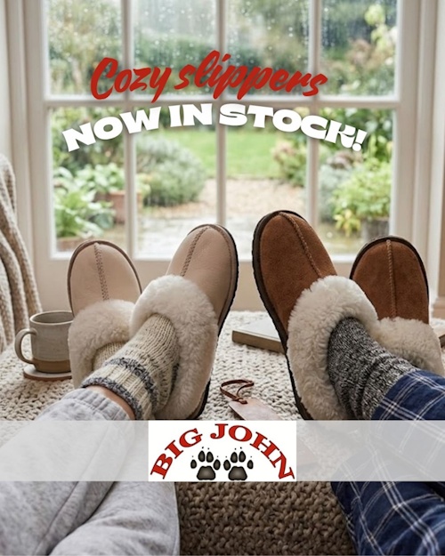 KARU March Big John Sheepskin Slippers