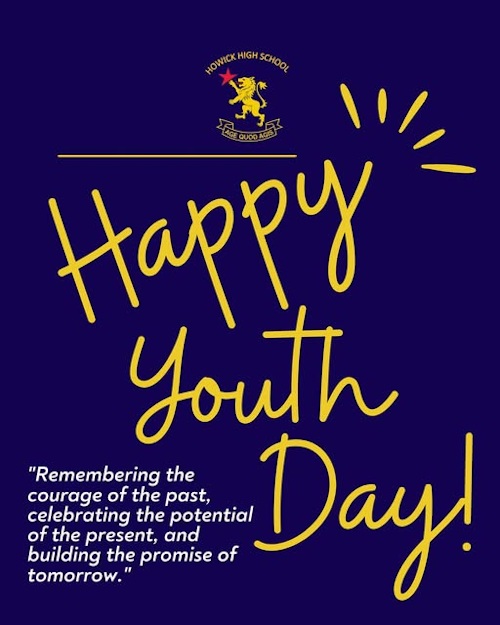 howick high youth day message