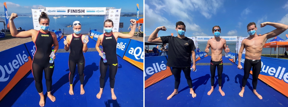 Mens top 3 ladies top 3 midmar mile 2021