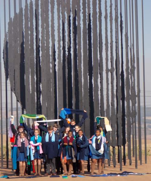 Scarves donated for Mandela Day y