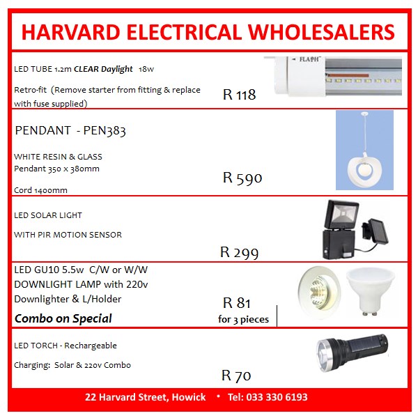 harvard electrical specials april 2016