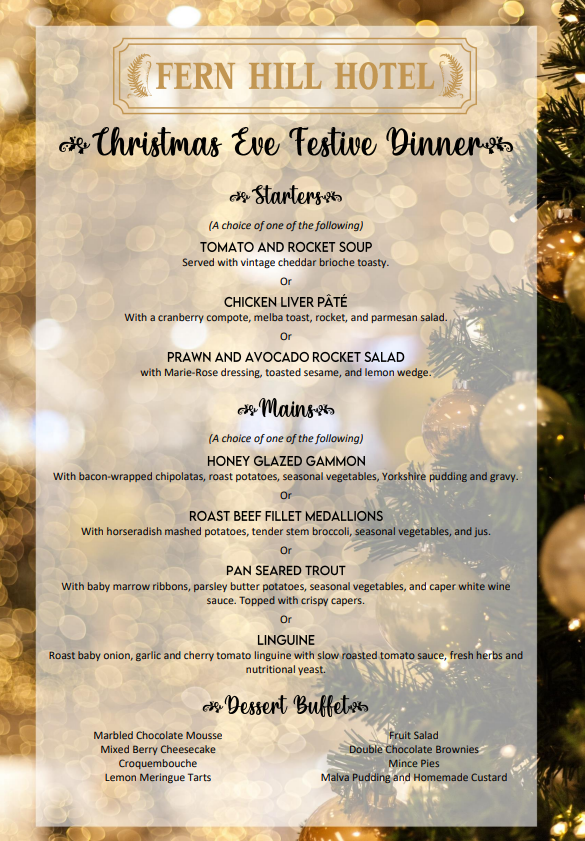 christmas eve dinner