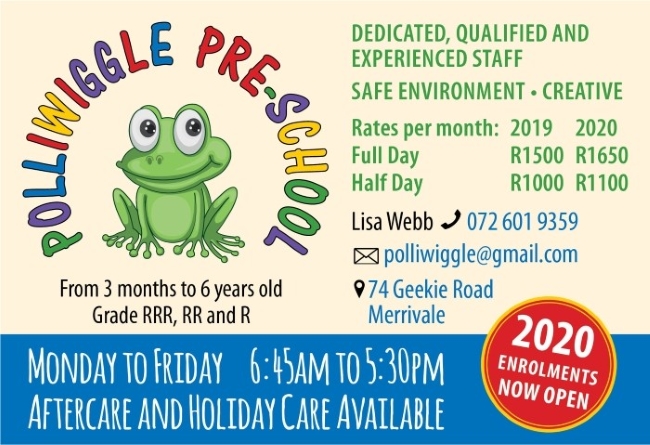 polliwiggle enrol ment