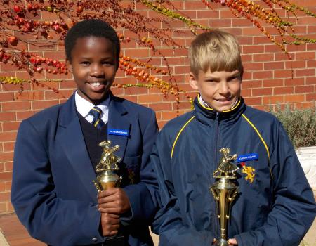 Jordan Fourie and Sne Nzimande both grade 8 1st place in both ballroom standard and latin sections at KZn World Dance Trials. on 25 April 2015 2