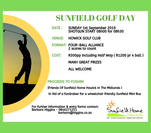 sunfield golf day news